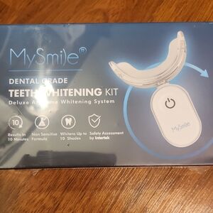 Blue & White Teeth Whitening Kit - Deluxe Home System